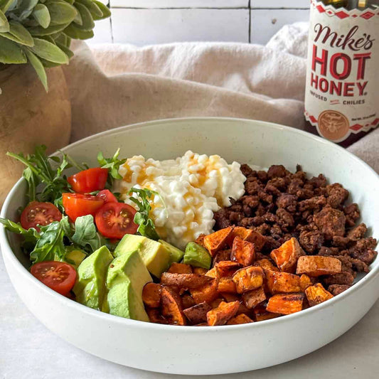 Hot Honey Beef Bowl (High-Protein Meal)