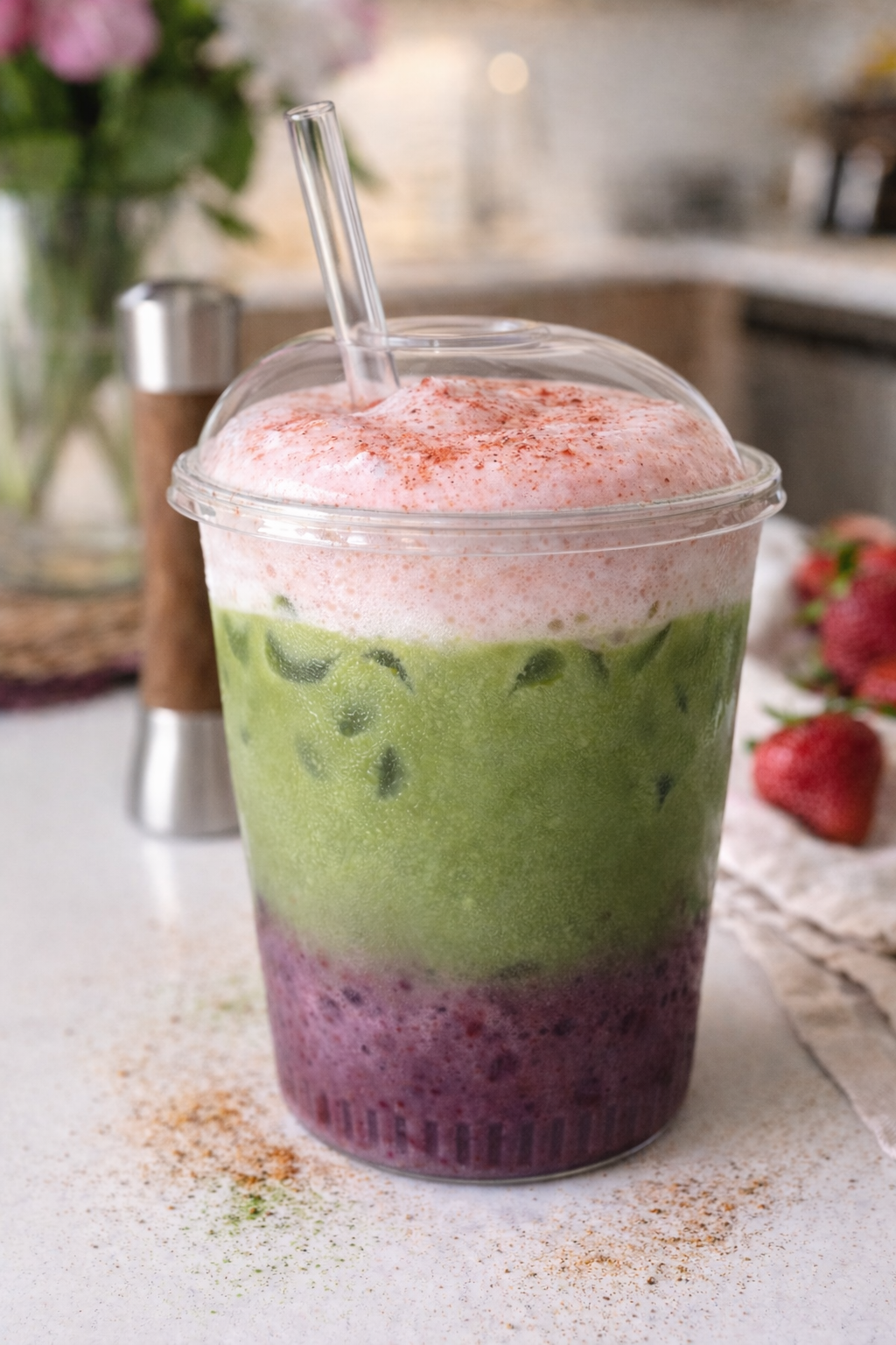 Berry Jam Matcha