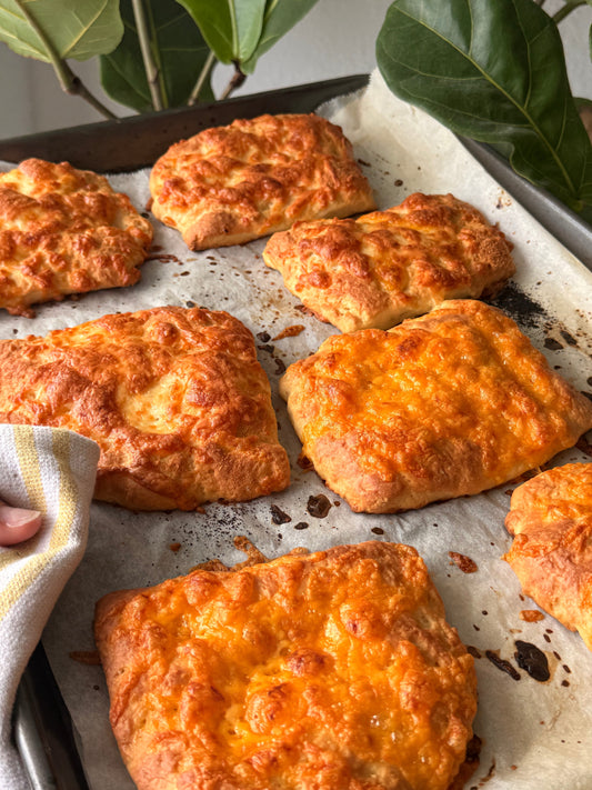 Homemade Protein Biscuits — 6 Ingredients, No Powder