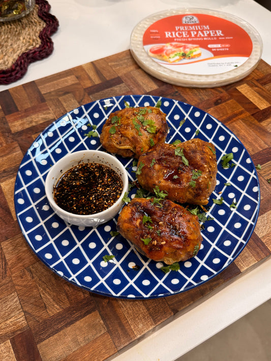 Chicken Teriyaki Rice Paper Wrap