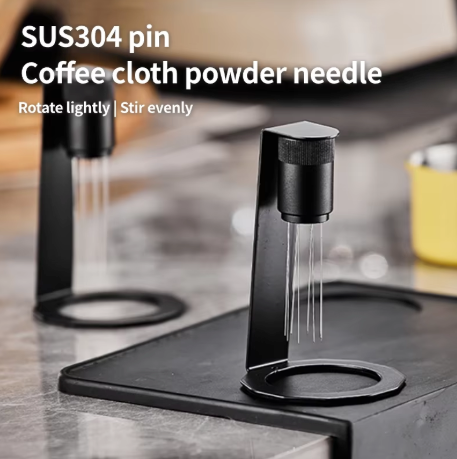 Espresso WDT Tool (8 Needles)  Magnetic Stand