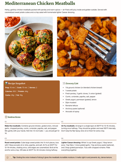 20 Quick Air Fryer DInners