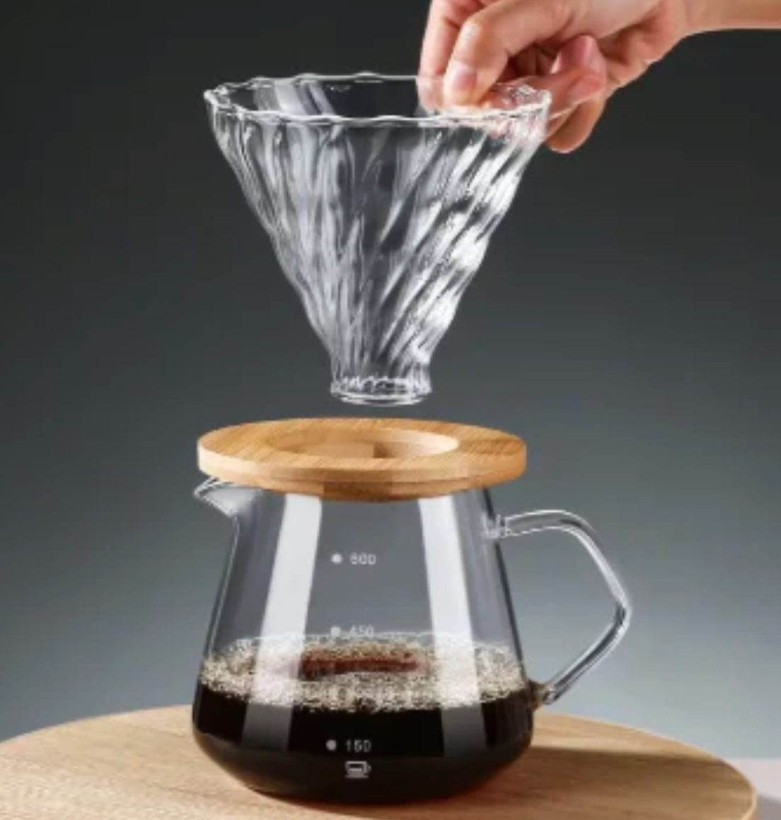 Glass Pour-Over Dripper