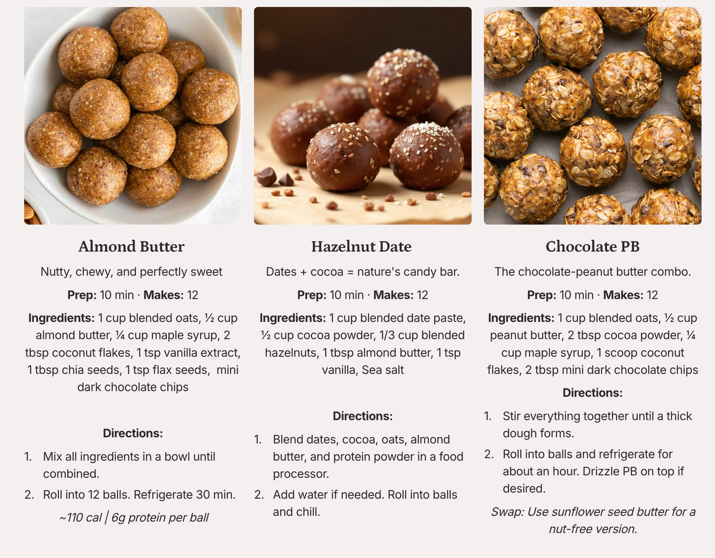 14 Protein Refined-Sugar Free Snack Recipes