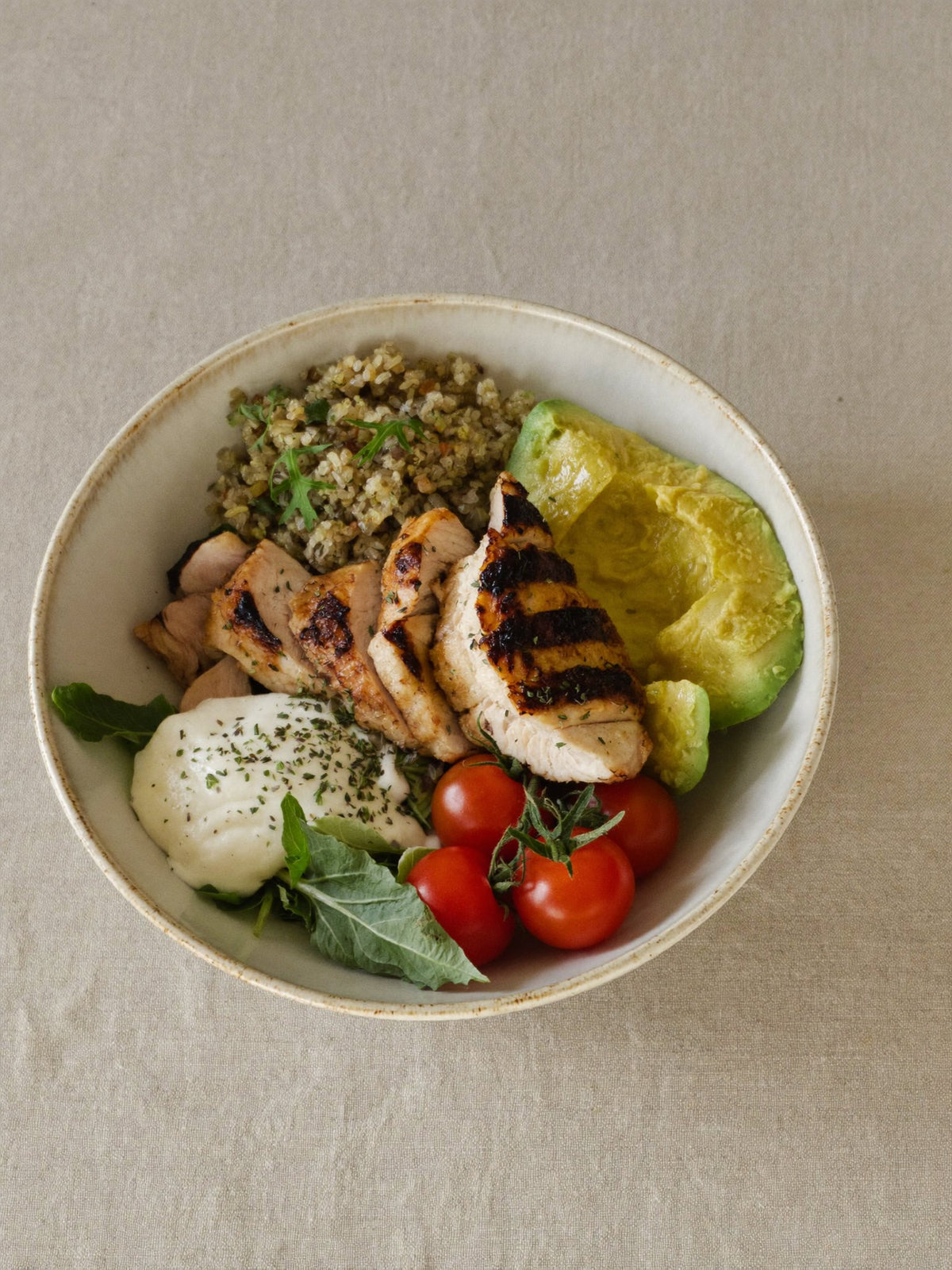 High protein power bowl — Ritta Eats