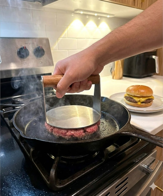 Stainless Steel Burger Smasher - SALE